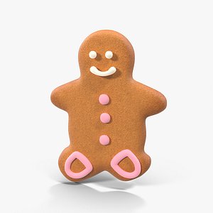 obj gingerbread cookie 09