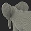 Baby Elephant Pose 2 3D-Modell