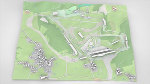 3D The Red Bull Ring Spielberg Austria