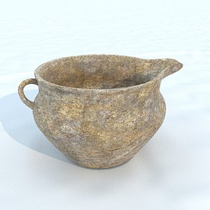 pot antique 5 3D
