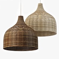 Rattan Pendant 02