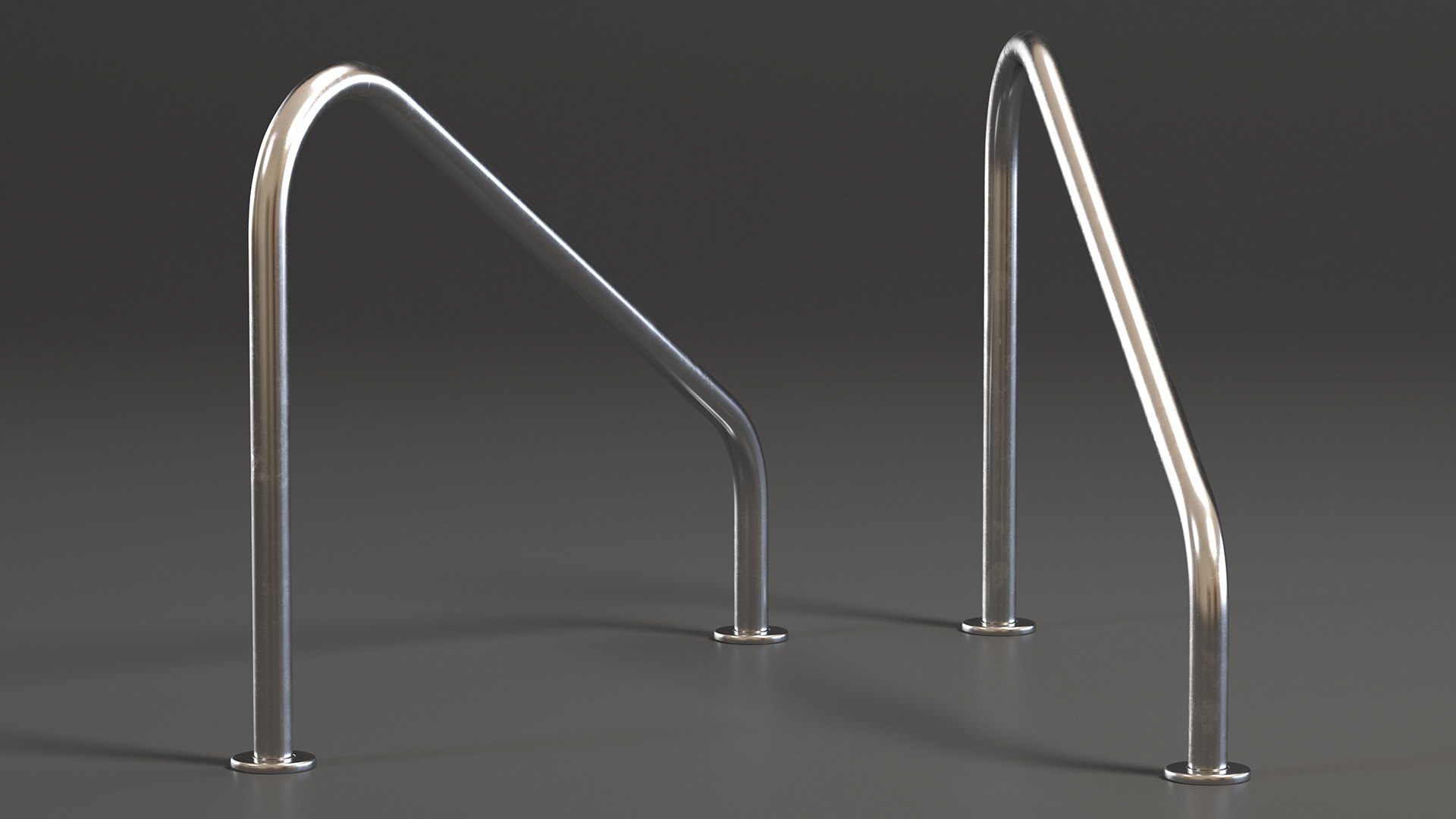 3D Stair Rail For Pool Model - TurboSquid 1991150