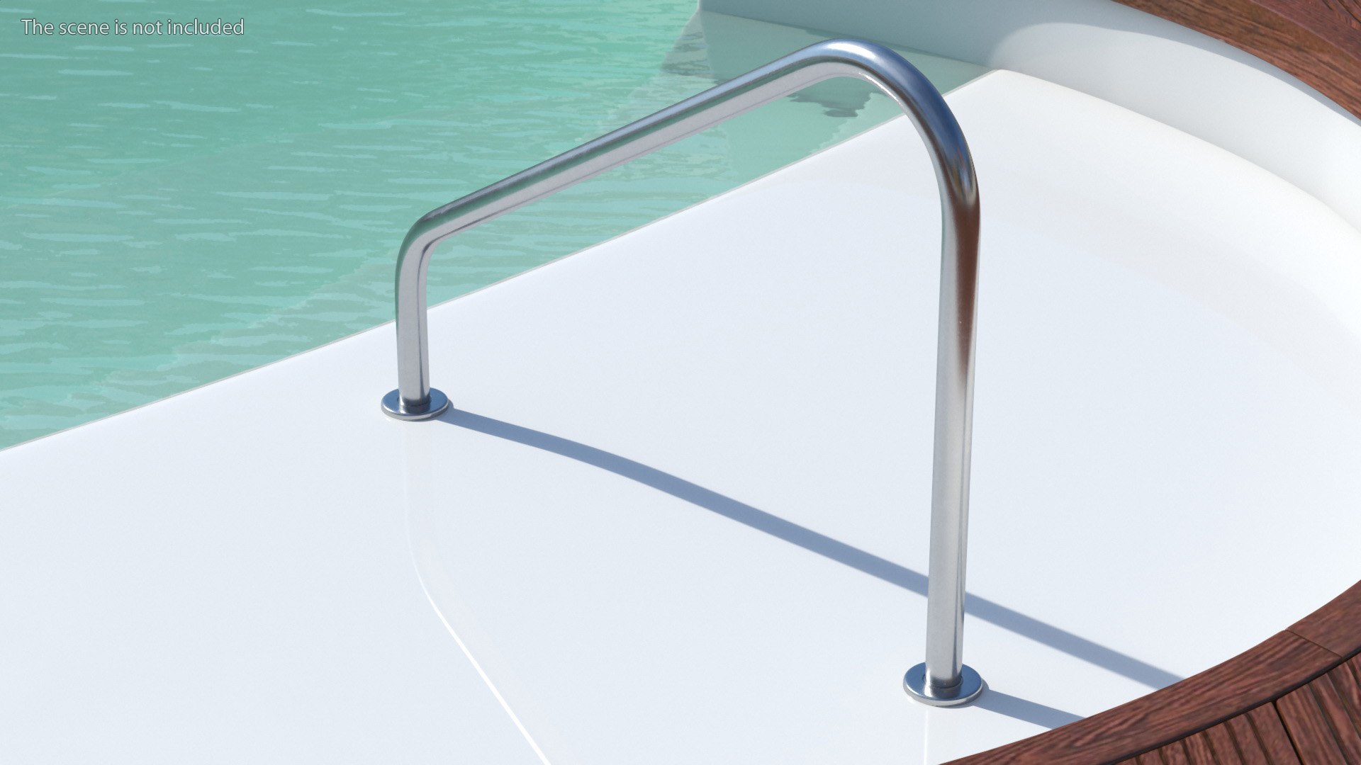 3D Stair Rail For Pool Model - TurboSquid 1991150