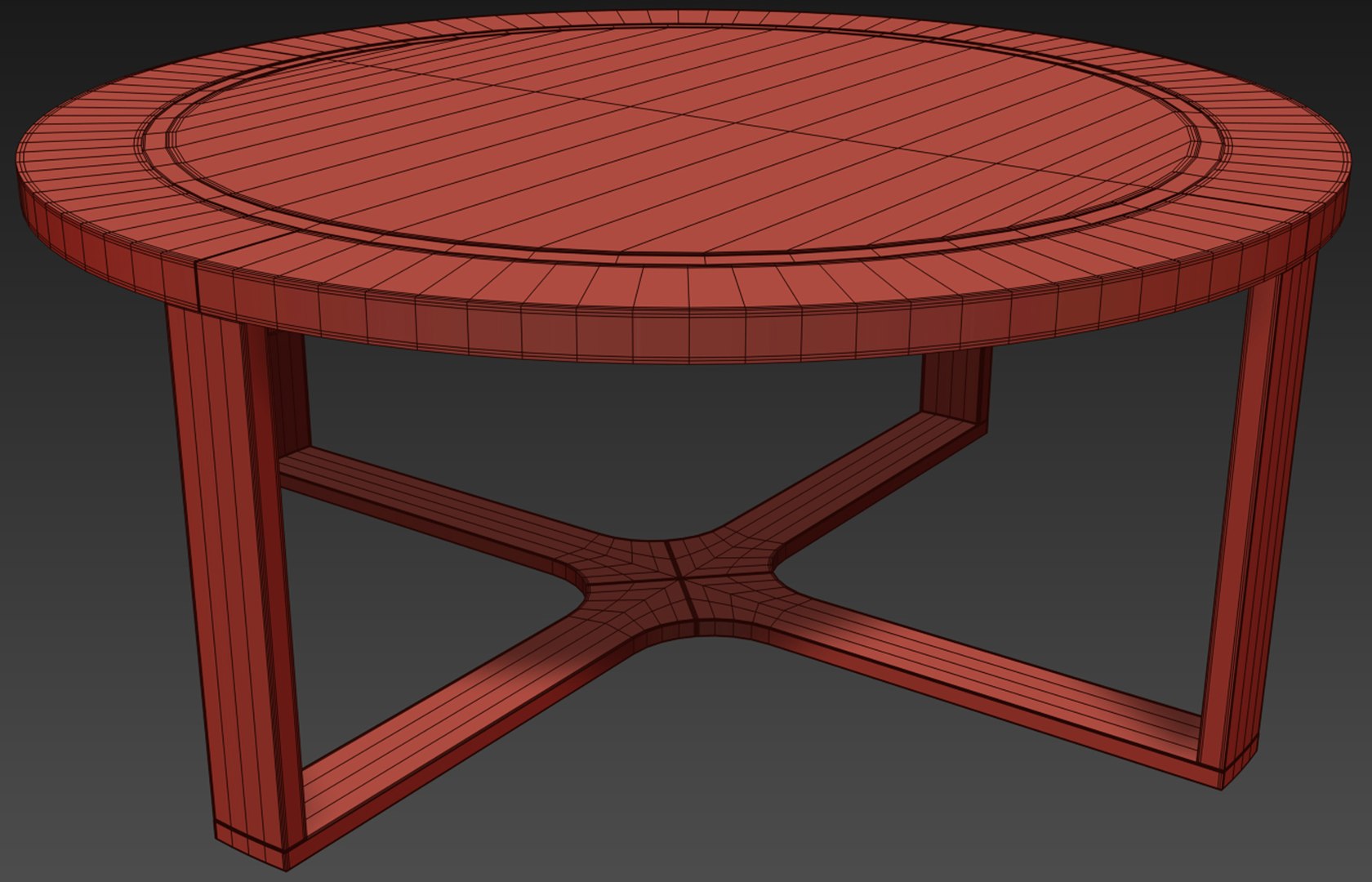 3D Round Coffee Table Hannery By Ashley - TurboSquid 1918151