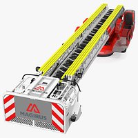 Magirus M32L AS Turntable Ladder Folded