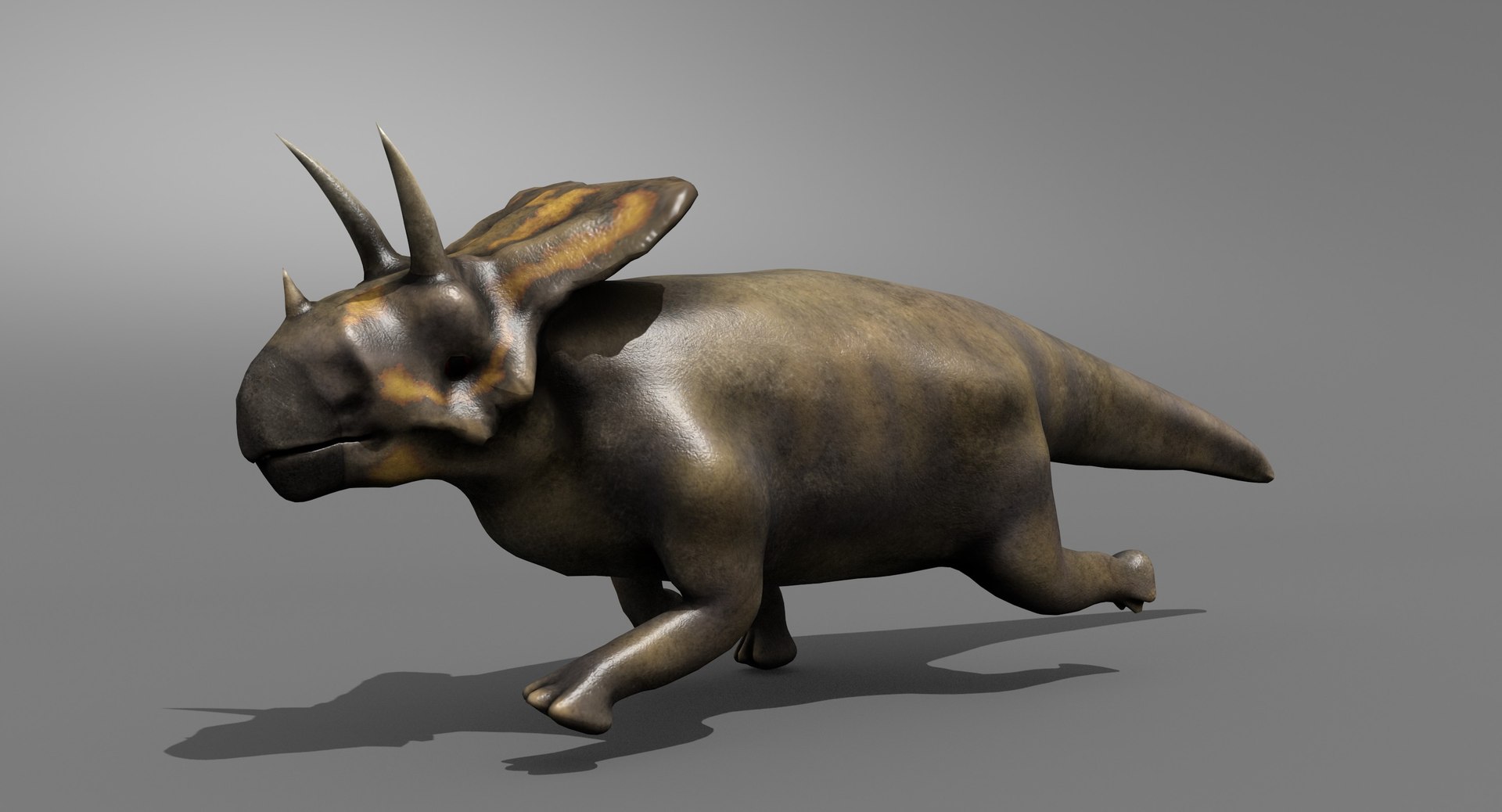 3D Pentaceratops Jurassic Dinosaur Low-poly Model - TurboSquid 1286178
