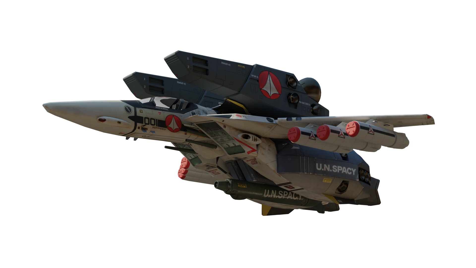 3D VF-1S Super Valkyrie - TurboSquid 2324887