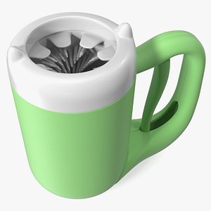 Animal Paw Wash Green 3D