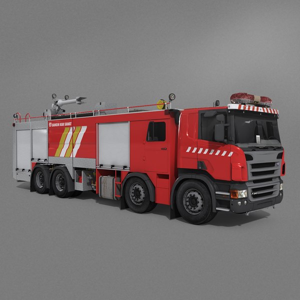 Fire Engine 3D Models for Download | TurboSquid