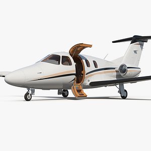 Very Light Jet Eclipse 550 Rigged 3D Model