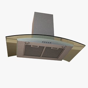 Kitchen Hood Extractor Avera 3D model
