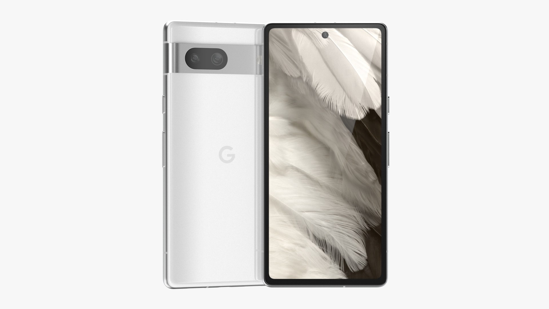 Google Pixel 7a White 3D model - TurboSquid 2057809