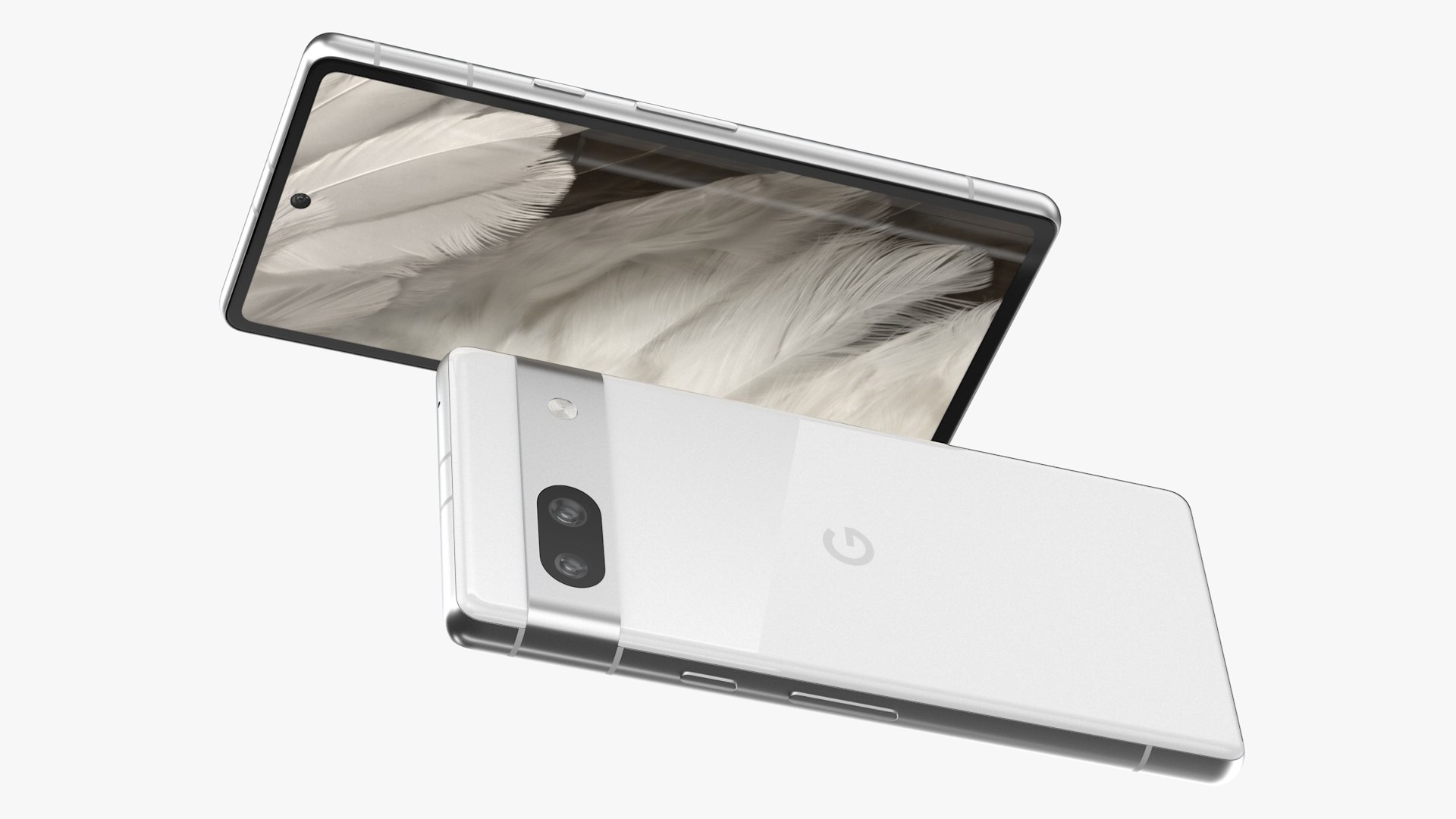 Google Pixel 7a White 3D Model - TurboSquid 2057809