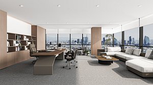 3D model Modern office