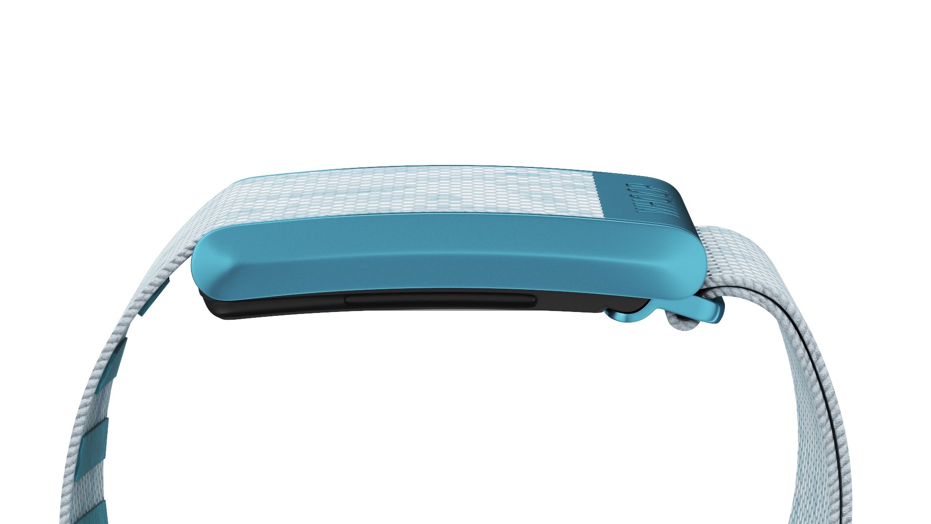 3D Model Activity Tracker Whoop 4 Blue Rigged For Cinema 4D