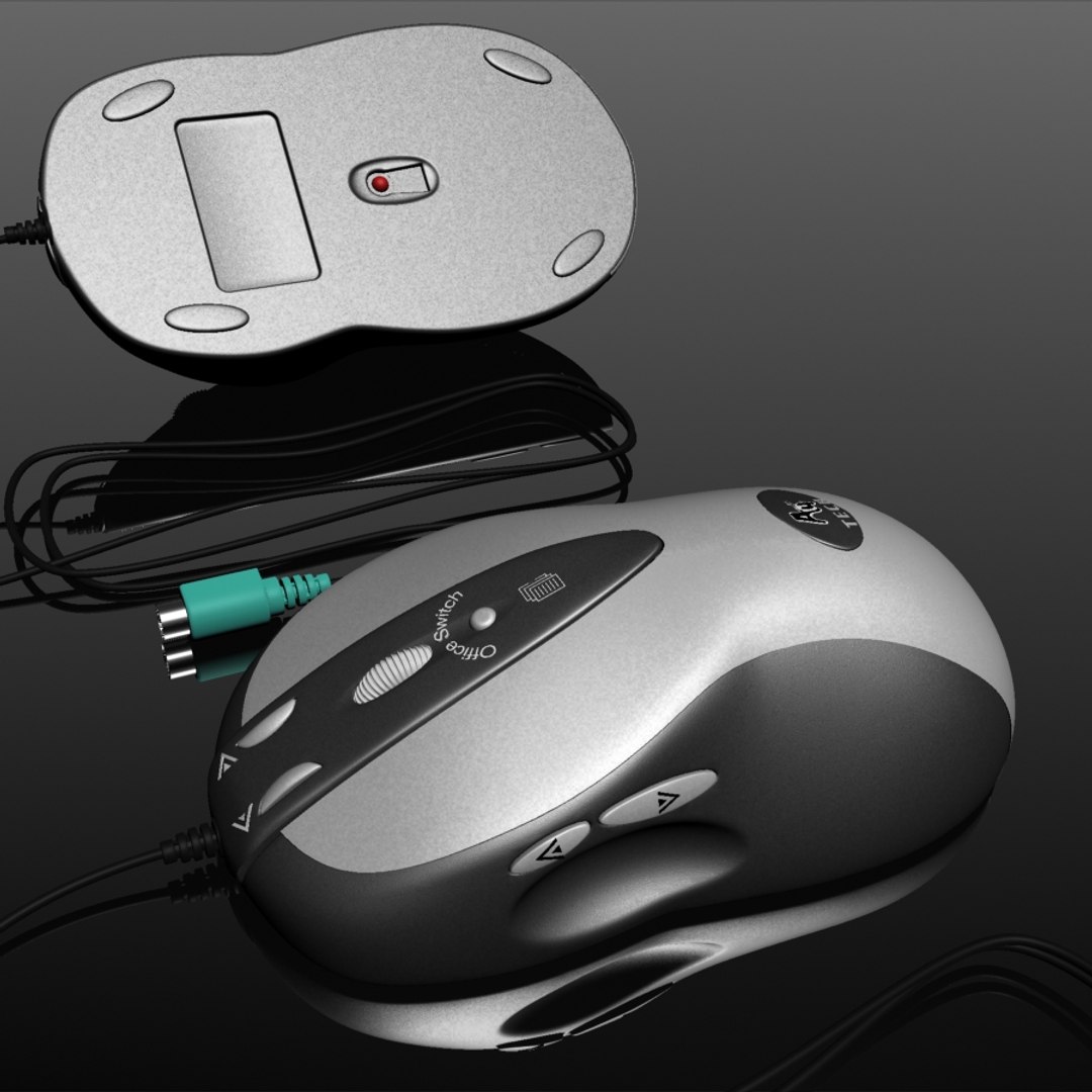 3d Model Optical Mouse