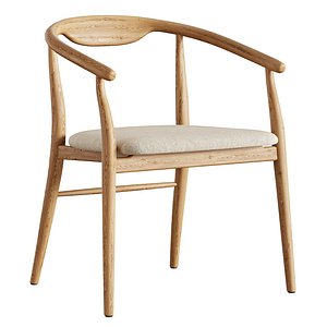 3D Turin Chair model