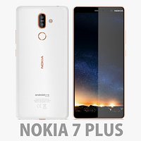 Nokia 7 Plus White - Copper