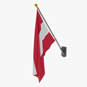 Wall Flag Austria model