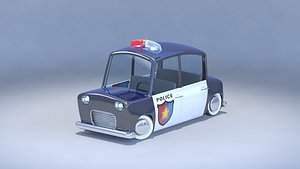 3d cartoon toy car model