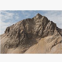 Sharp Mountain Peak - 3D PBR Model