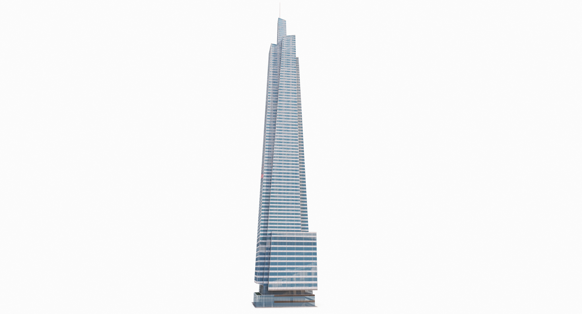 3D Model One Vanderbilt Place - TurboSquid 2077054