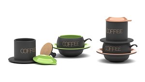 Coffee cup with filter