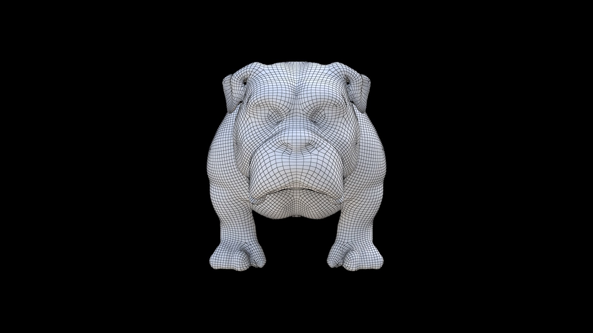 3D Bulldog Model - TurboSquid 2333739