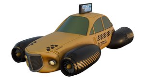 3D Space Taxi model