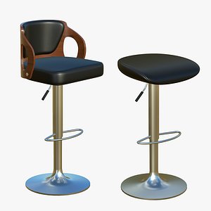 Stool Chair V116 3D model