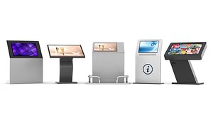 3D Electronic Kiosk Collection