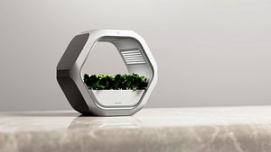 Indoor ecological vegetable garden 3D print model