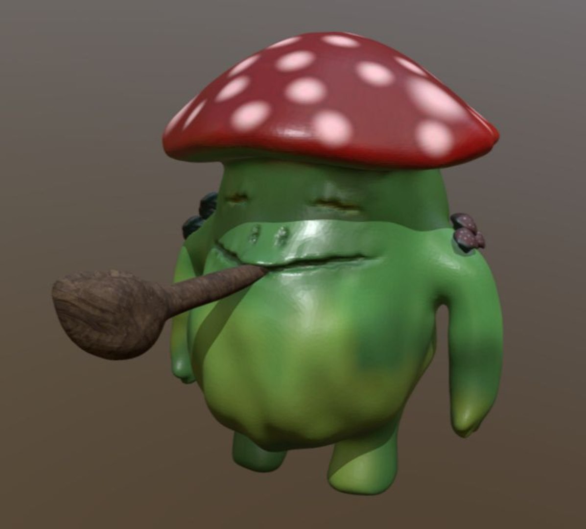 怪物蘑菇本乡3d模型