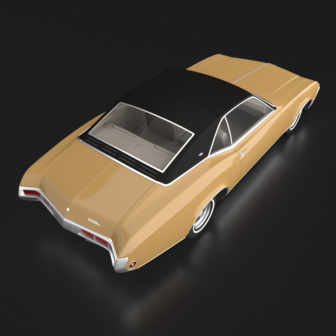 3D Model Buick Riviera - TurboSquid 2311328