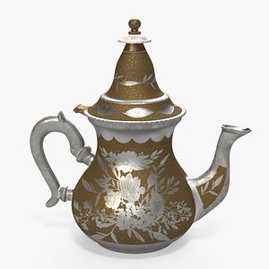 tea pot indian 3D model