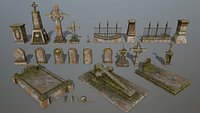 tombstone set