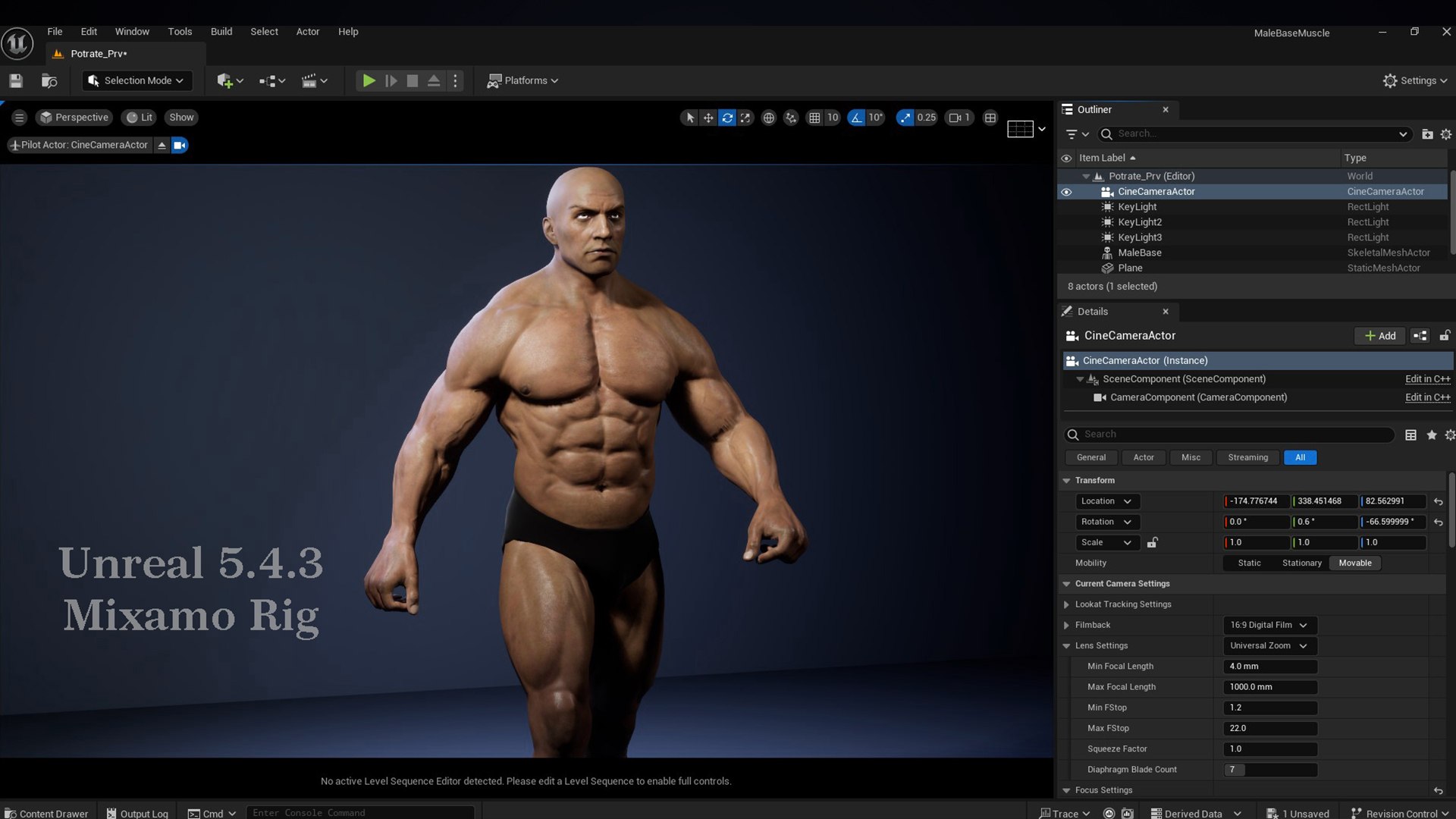 3D Male Base Muscle Rig - TurboSquid 2348985