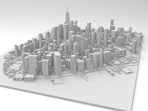 Cityscape New York Manhattan USA