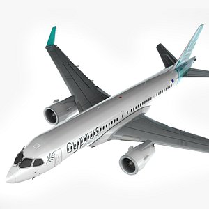 3D CYPRUS Airways Airbus A220-300 L2325