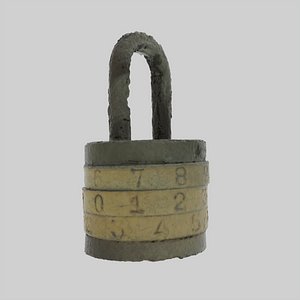 3D Iron lock