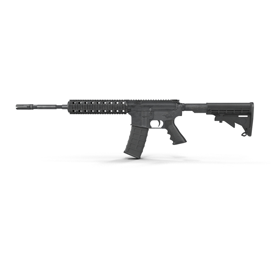 3d assault rifle generic 4