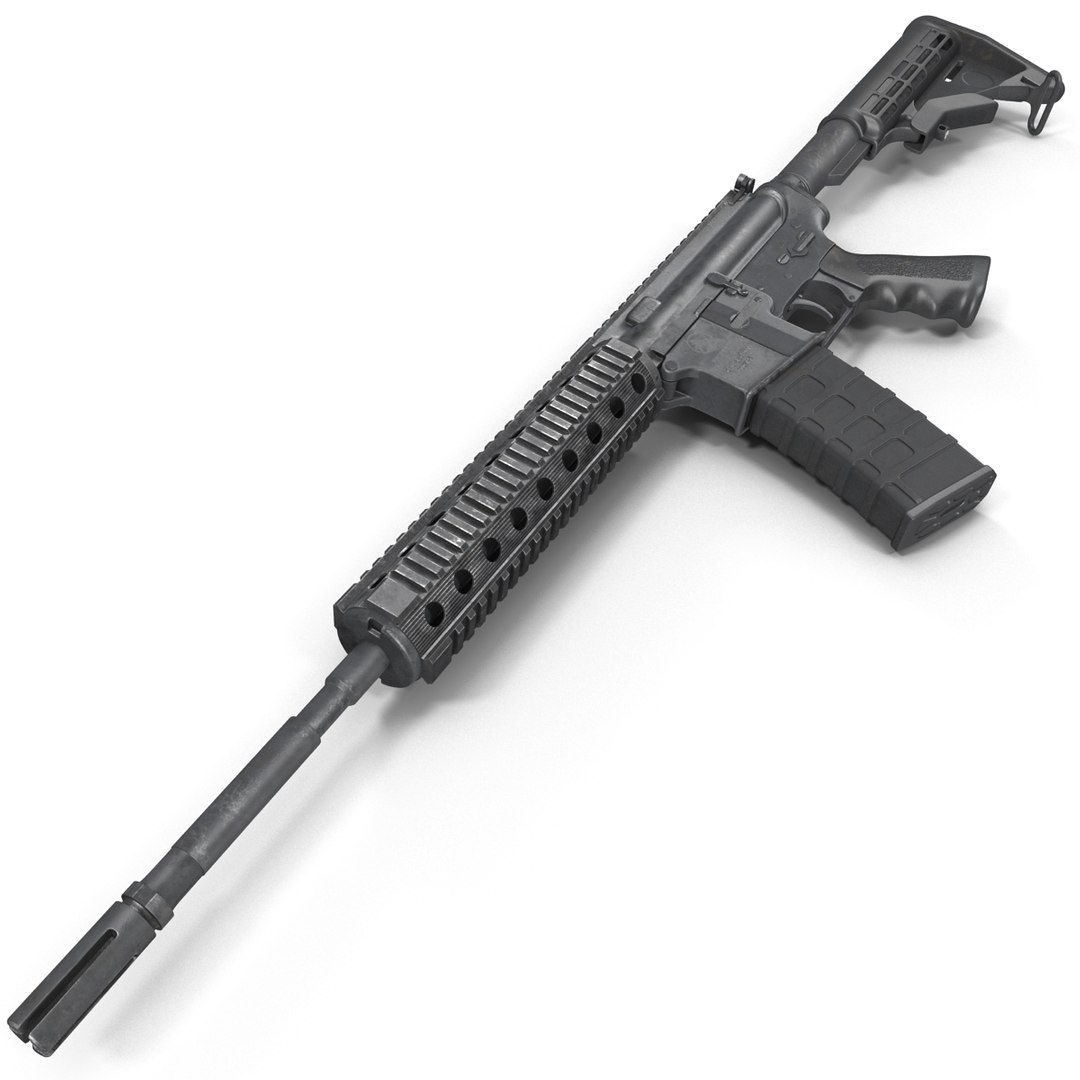 3d assault rifle generic 4