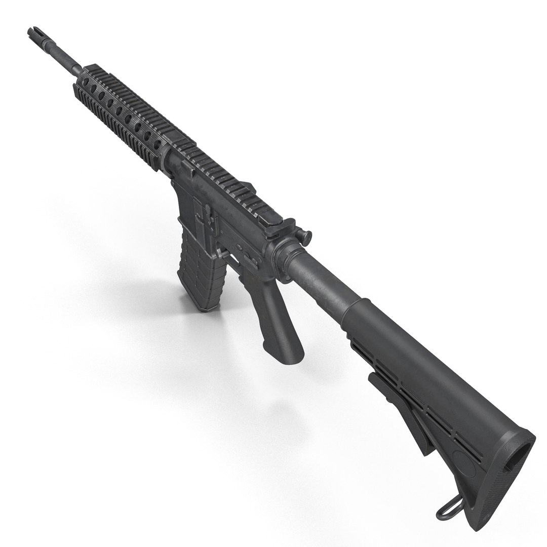 3d assault rifle generic 4