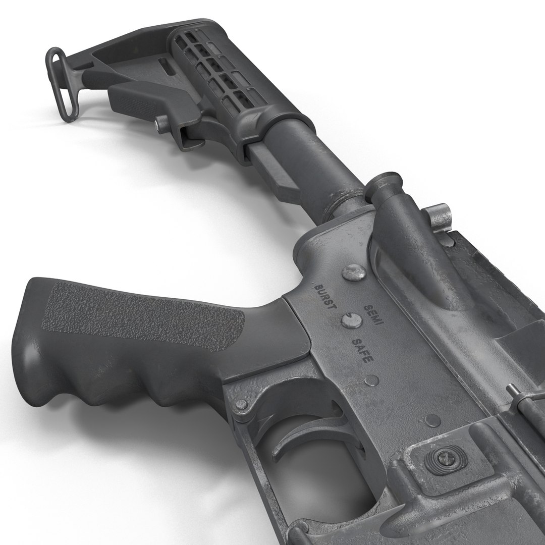 3d assault rifle generic 4