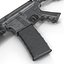 Assault Rifle Generic 4 3D Model