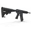 Assault Rifle Generic 4 3D Model