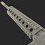 Assault Rifle Generic 4 3D Model