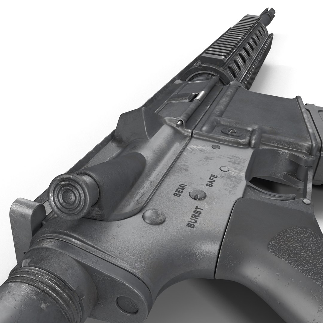 3d assault rifle generic 4