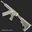 Assault Rifle Generic 4 3D Model