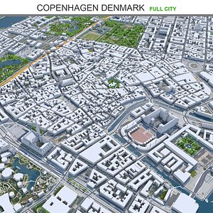 city area building 3D model